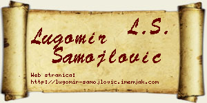 Lugomir Samojlović vizit kartica